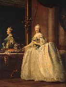 Catherine II of Russia in the mirror